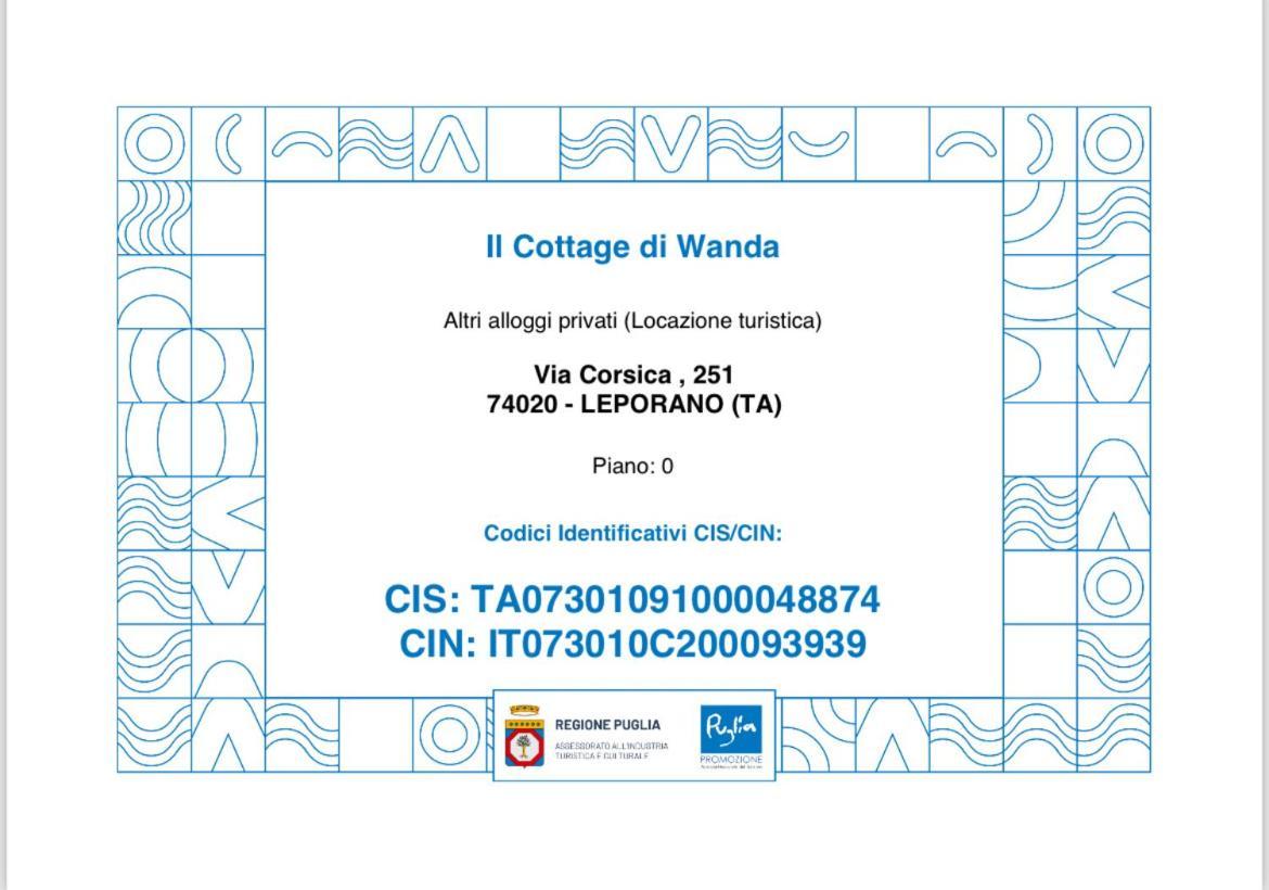 Il Cottage Di Wanda Leporano Exterior photo